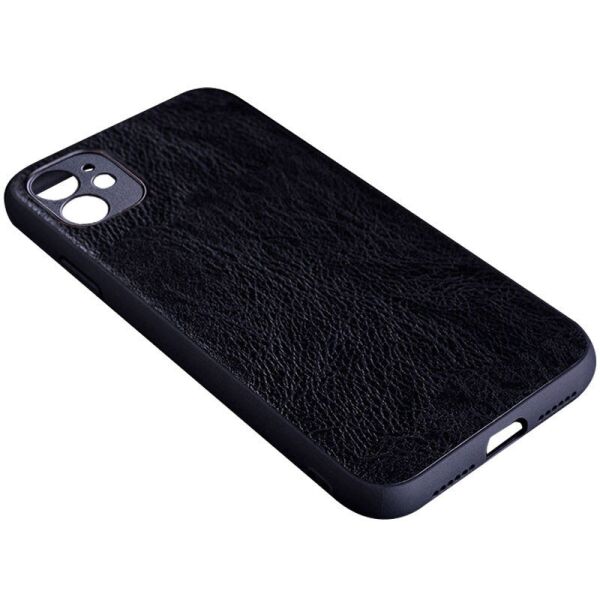 

Кожаный чехол PU Retro classic для Apple iPhone 12 mini (5.4") Черный