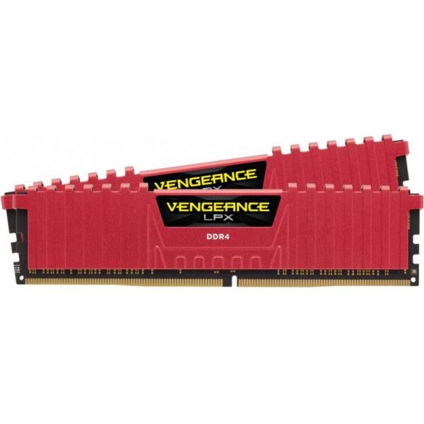 

Corsair 32 GB (2x16GB) DDR4 2400 MHz Vengeance LPX Red CMK32GX4M2A2400C14R