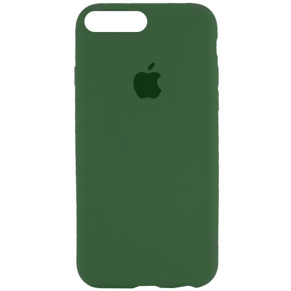 

Чехол Silicone Case Full Protective (AA) для Apple iPhone 7 plus / 8 plus (5.5") Зеленый / Army green