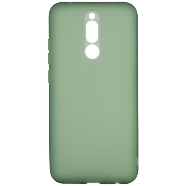

Силиконовый матовый полупрозрачный чехол для Xiaomi Redmi 8a Зеленый / Pine green