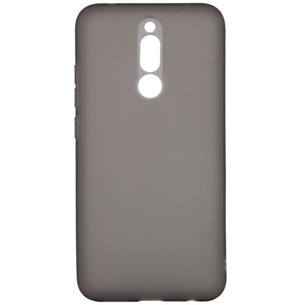 

Силиконовый матовый полупрозрачный чехол для Xiaomi Redmi 8a Черный / Black