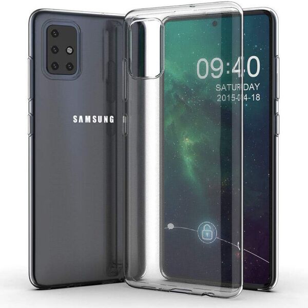 

TPU чехол Epic Transparent 1,0mm для Samsung Galaxy A71