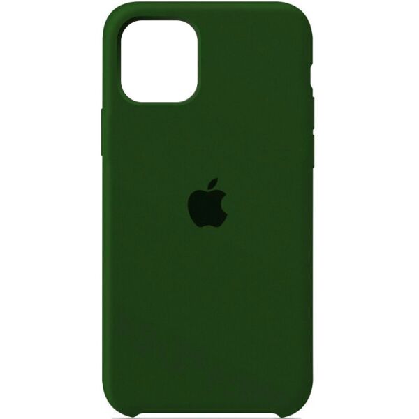 

Чехол Silicone Case (AA) для Apple iPhone 11 (6.1") Зеленый / Dark Olive