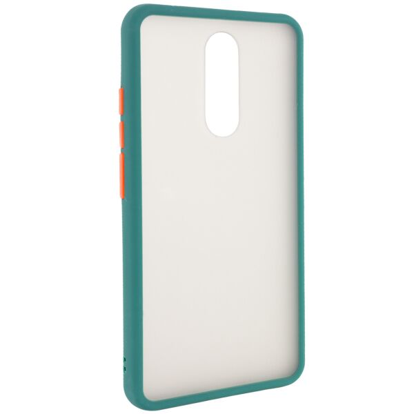 

TPU+PC чехол Color Buttons для Xiaomi Redmi 8 / 8a Сине-Зеленый / Marine Blue