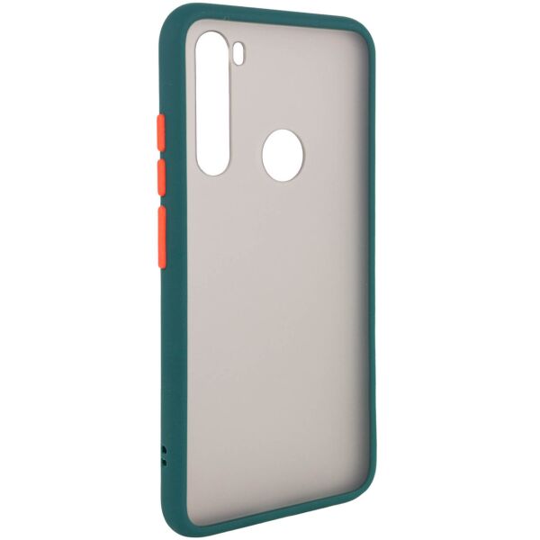

TPU+PC чехол Color Buttons для Xiaomi Redmi Note 8 Сине-Зеленый / Marine Blue