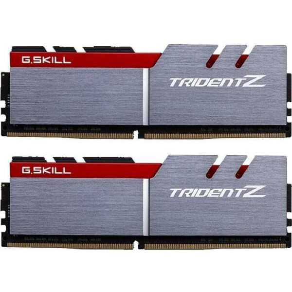 

G.Skill 16 GB (2x8GB) DDR4 3600 MHz Trident Z Silver/Red (F4-3600C15D-16GTZ)