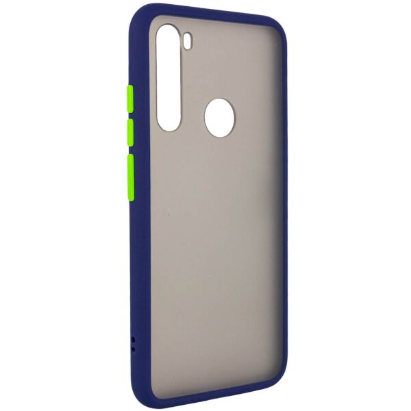 

TPU+PC чехол Color Buttons для Xiaomi Redmi Note 8 Синий