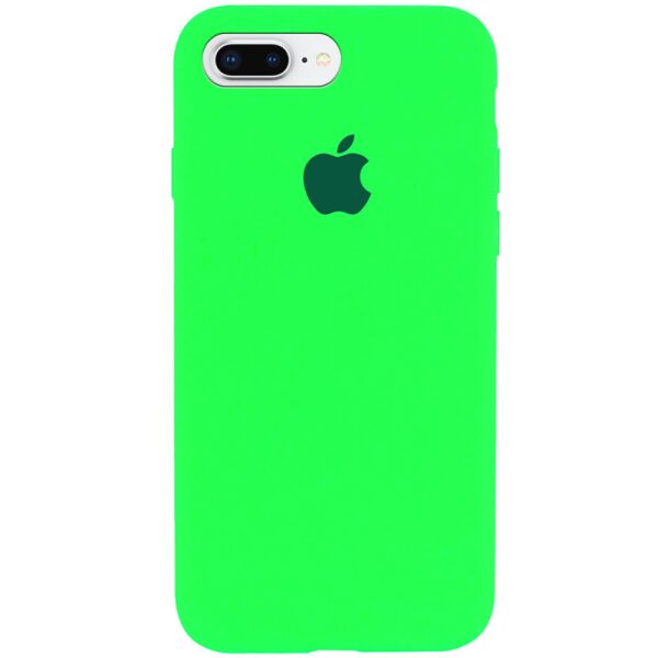 

Чехол Silicone Case Full Protective (AA) для Apple iPhone 7 plus / 8 plus (5.5") Зеленый / Neon green