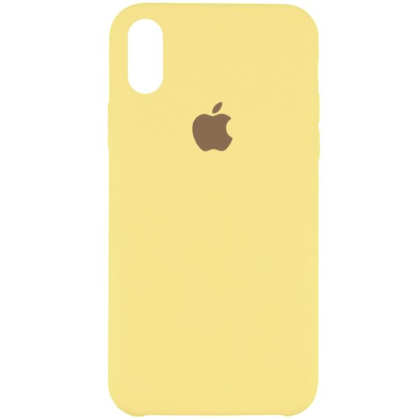 

Чехол Silicone Case (AA) для Apple iPhone XR (6.1") Золотой / Gold
