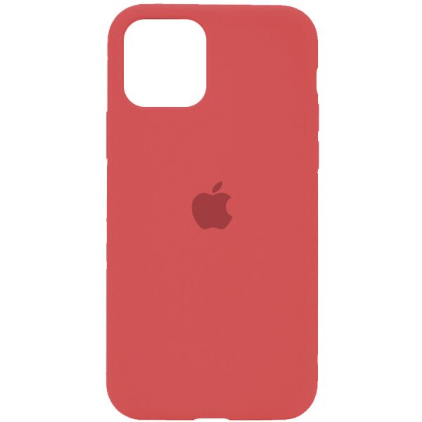 

Чехол Silicone Case Full Protective (AA) для Apple iPhone 11 Pro (5.8") Красный / Camellia