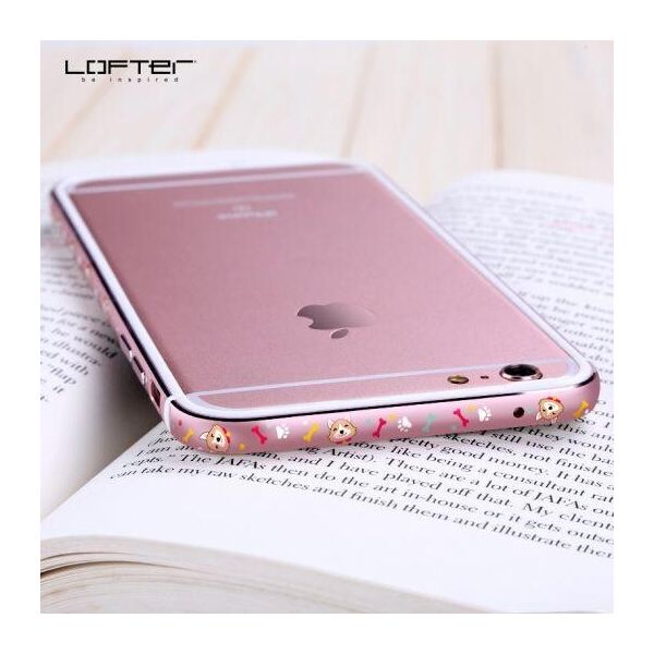 

Металлический бампер Lofter Cutie Series для Apple iPhone 6/6s (4.7") Собачка