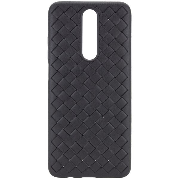 

PU чехол-накладка Epik Weaving series для Xiaomi Redmi K30 / Poco X2
