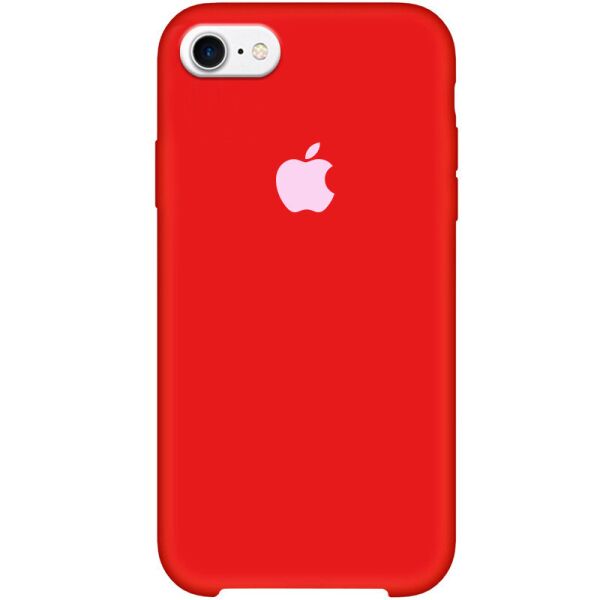 

Чехол Silicone Case (AA) для Apple iPhone 7 / 8 (4.7") Красный / Dark Red