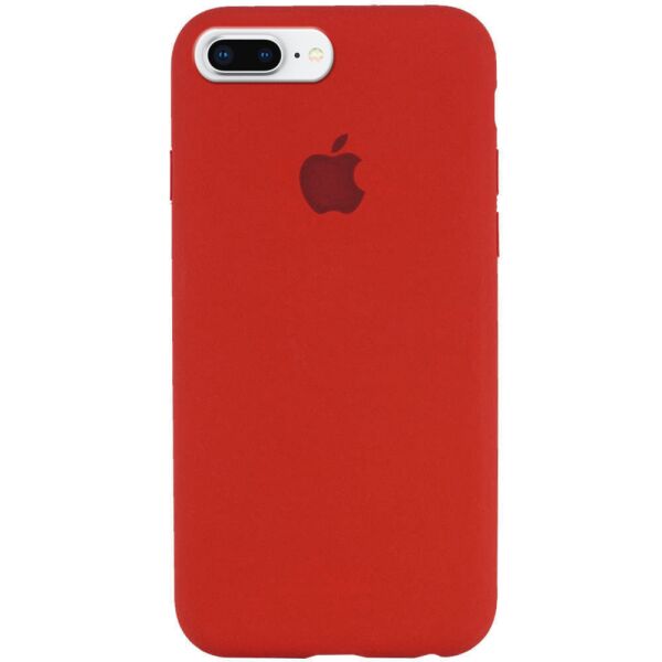 

Чехол Silicone Case Full Protective (AA) для Apple iPhone 7 plus / 8 plus (5.5") Красный / Dark Red