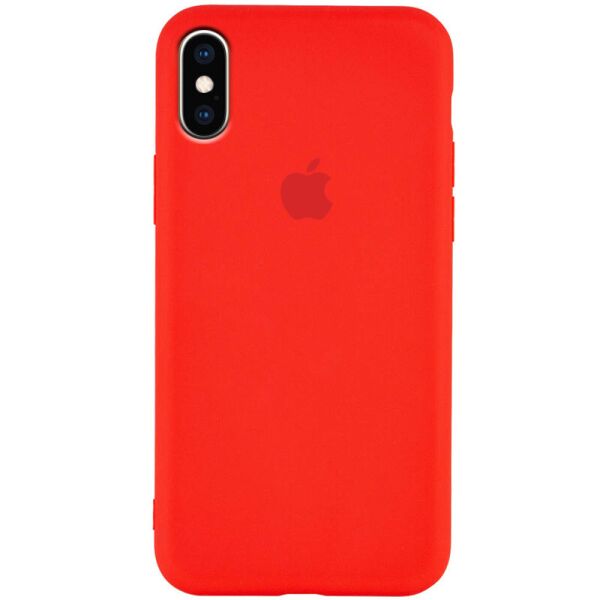 

Чехол Silicone Case Slim Full Protective для Apple iPhone X / XS (5.8") Красный / Red