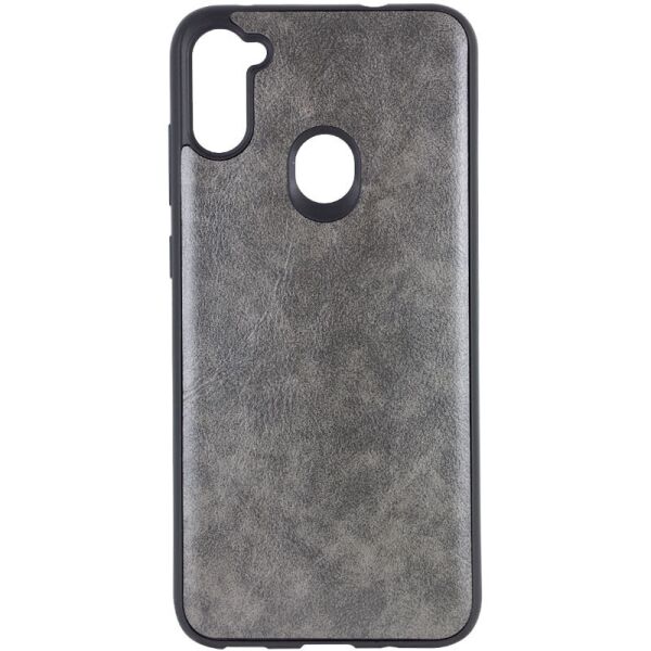 

Кожаный чехол Lava для Samsung Galaxy A11 Серый