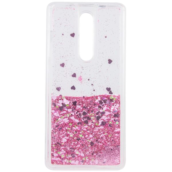 

TPU чехол Liquid hearts для Xiaomi Redmi K20 / K20 Pro / Mi9T / Mi9T Pro Розовый