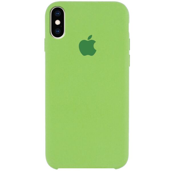 

Чехол Silicone Case (AA) для Apple iPhone X (5.8") / XS (5.8")