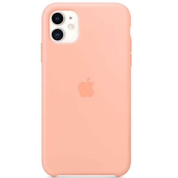

Чехол Silicone case (AAA) для Apple iPhone 11 (6.1") Оранжевый / Grapefruit