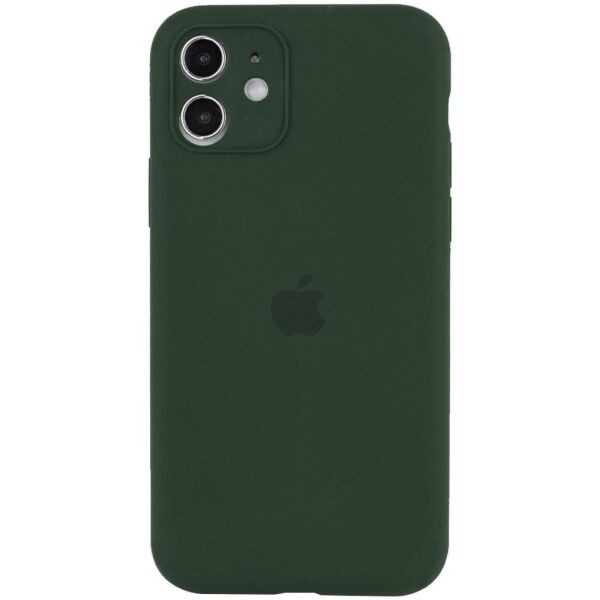 

Чехол Silicone Case Full Camera Protective (AA) для Apple iPhone 12 mini (5.4") Зеленый / Cyprus Green