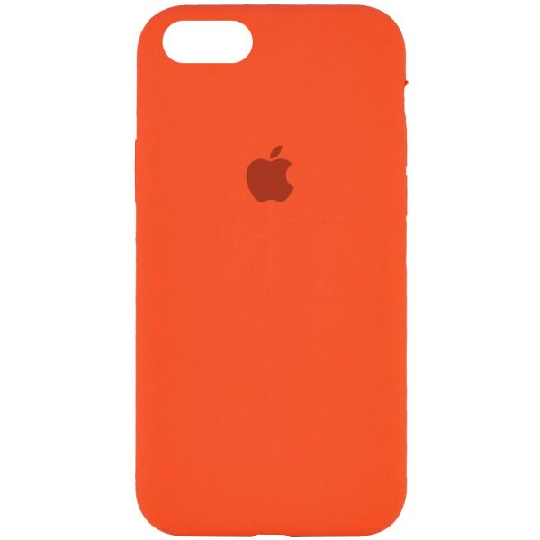 

Чехол Silicone Case Full Protective (AA) для Apple iPhone 7 / 8 / SE (2020) (4.7") Оранжевый / Kumquat