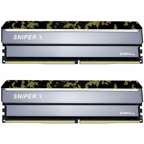 

G.Skill DDR4 16GB (2x8GB) 2400 MHz Sniper X (F4-2400C17D-16GSXK)