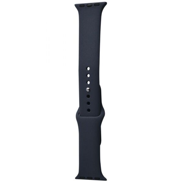 

Силиконовый ремешок для Apple watch 42mm/44mm Синий/Midnight Blue