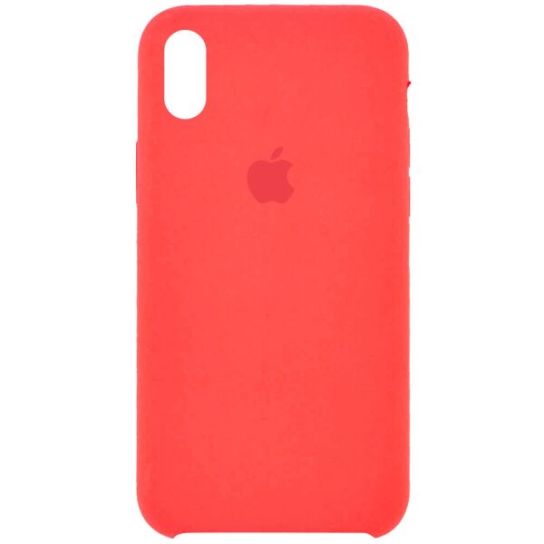 

Чехол Silicone Case (AA) для Apple iPhone XS Max (6.5") Оранжевый / Pink citrus