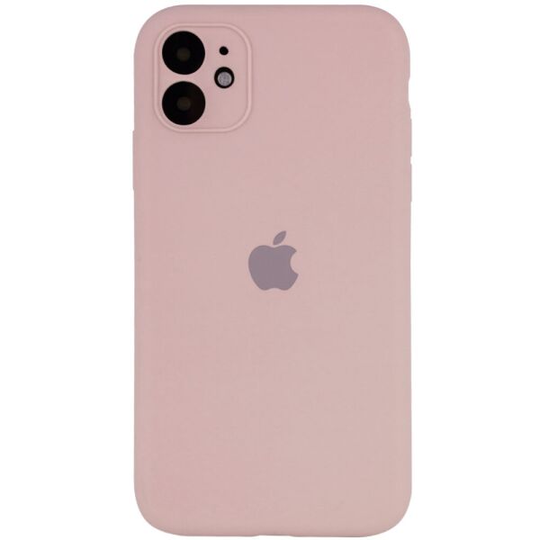 

Чехол Silicone Case Full Camera Protective (AA) для Apple iPhone 12 mini (5.4") Розовый / Pink Sand
