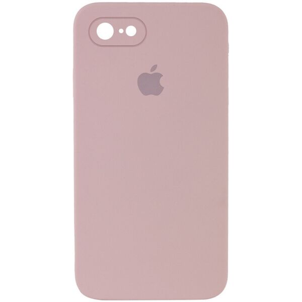 

Чехол Silicone Case Square Full Camera Protective (AA) для Apple iPhone 6/6s (4.7") Розовый / Pink Sand