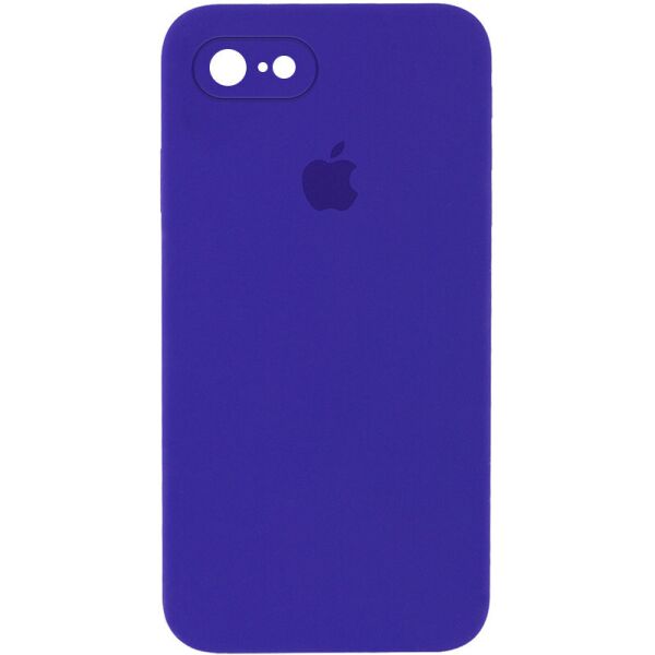 

Чехол Silicone Case Square Full Camera Protective (AA) для Apple iPhone 6/6s (4.7") Фиолетовый / Ultra Violet