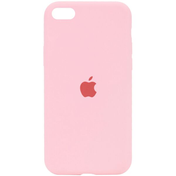 

Чехол Silicone Case Full Protective (AA) для Apple iPhone SE (2020) Розовый / Peach