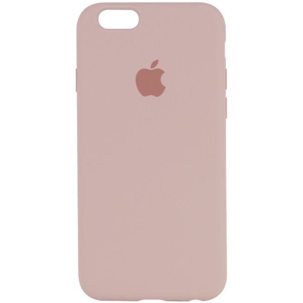 

Чехол Silicone Case Full Protective (AA) для Apple iPhone 6/6s (4.7") Розовый / Pink Sand