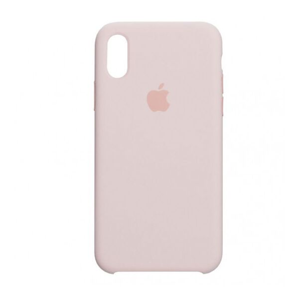 

Чехол Silicone case (AAA) для Apple iPhone X (5.8") / XS (5.8") Розовый / Pink Sand