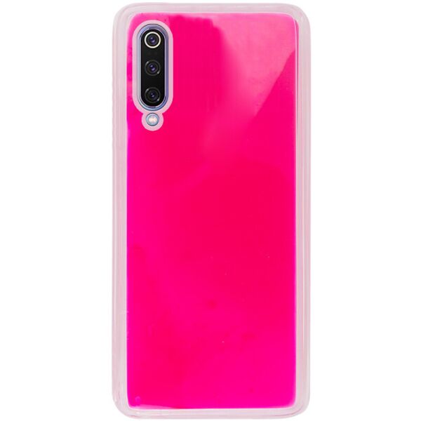

Неоновый чехол Neon Sand glow in the dark для Xiaomi Mi 9 Розовый