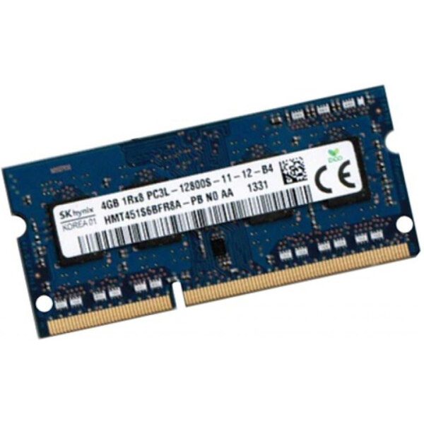 

Оперативная память Hynix SoDIMM DDR3 4GB 1600 MHz HMT451S6BFR8A-PB