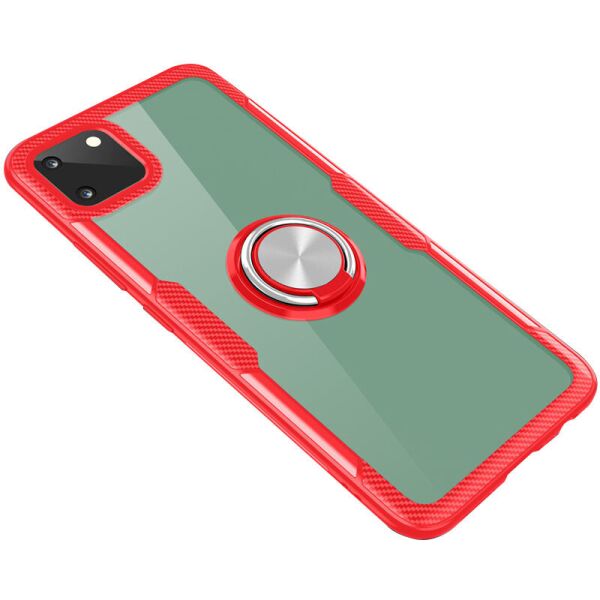 

TPU+PC чехол Deen CrystalRing for Magnet (opp) для Realme C11