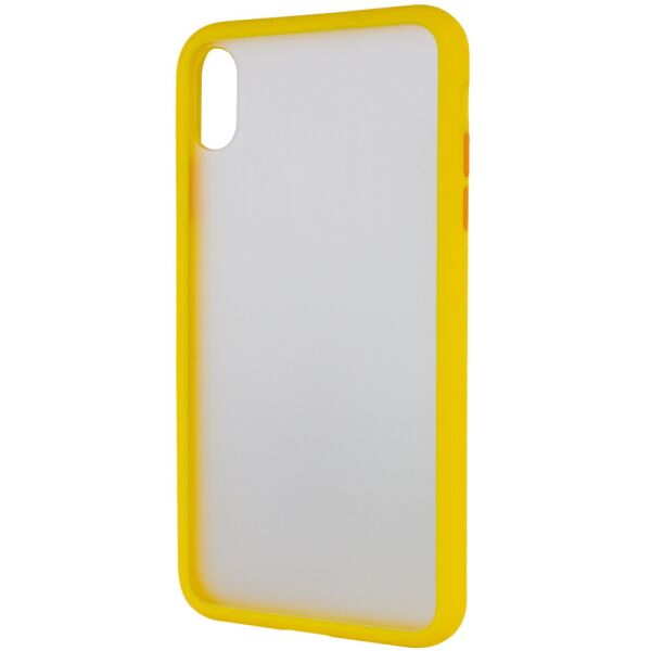 

TPU+PC чехол LikGus Maxshield для Apple iPhone XS Max (6.5") Желтый
