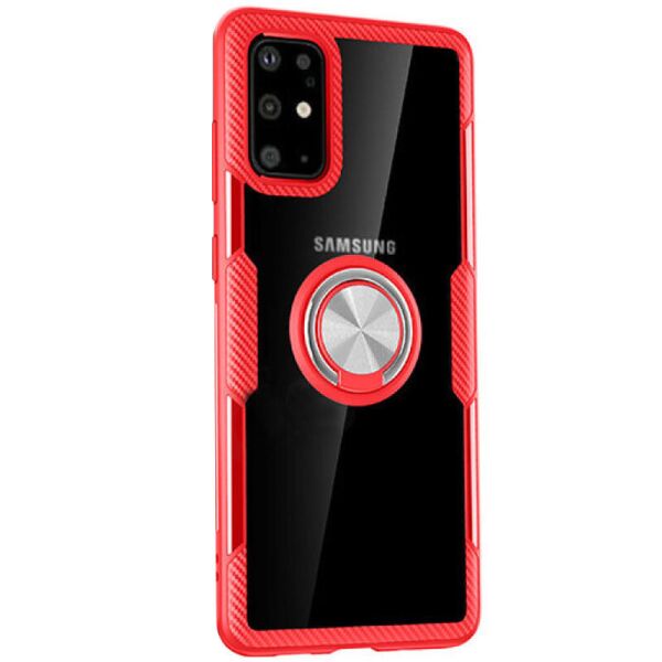 

TPU+PC чехол Deen CrystalRing for Magnet (opp) для Samsung Galaxy S20+
