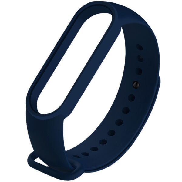

Силиконовый ремешок для Xiaomi Mi Band 5 / 6 Темно-синий / Midnight blue