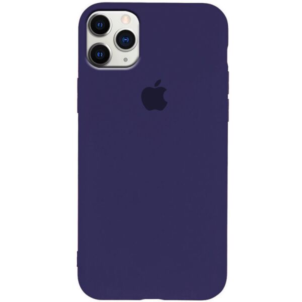 

Чехол Silicone Case Slim Full Protective для Apple iPhone 11 Pro (5.8") Синий / Midnight Blue