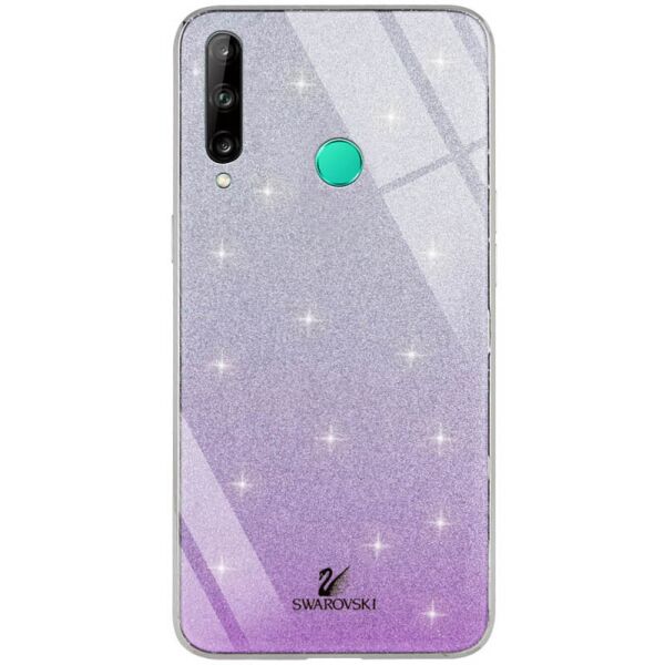 

TPU+Glass чехол Swarovski для Huawei P40 Lite E / Y7p (2020)