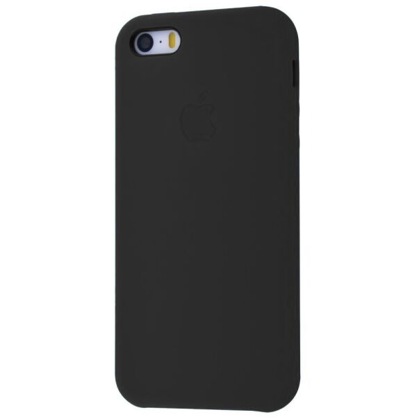 

Чехол Silicone Case (AA) для Apple iPhone 5/5S/SE Черный / Black