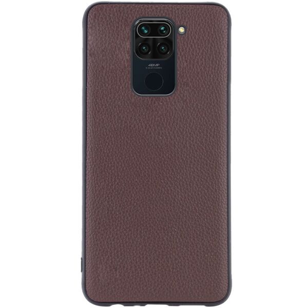 

Кожаная накладка Epic Vivi series для Xiaomi Redmi Note 9 / Redmi 10X Коричневый