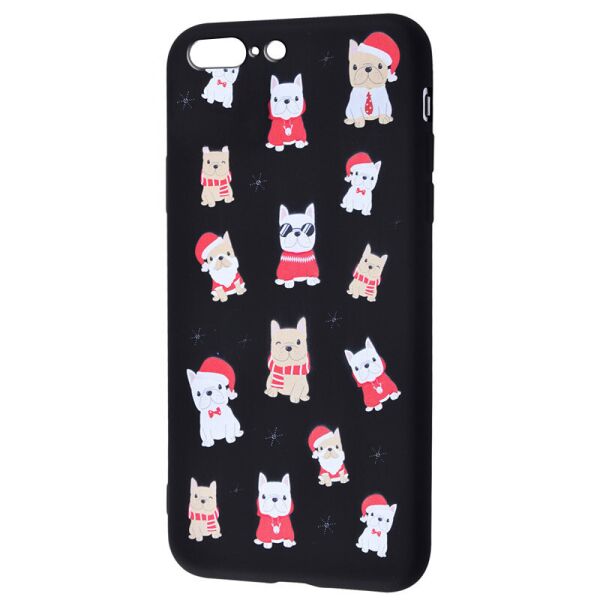 

TPU чехол WAVE Fancy для Apple iPhone 7 plus / 8 plus (5.5") Dogs / Black