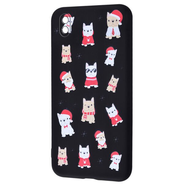 

TPU чехол WAVE Fancy для Samsung Galaxy M01 Core / A01 Core Dogs / Black
