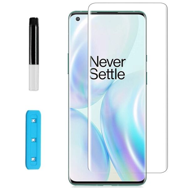 

Защитное 3D стекло Nano Optics с УФ лампой для OnePlus 8 Pro