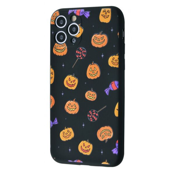 

TPU чехол WAVE Fancy для Apple iPhone 11 Pro Max (6.5") Smiling pumpkins / Black