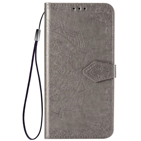 

Кожаный чехол (книжка) Art Case с визитницей для Xiaomi Mi 10 / Mi 10 Pro Серый