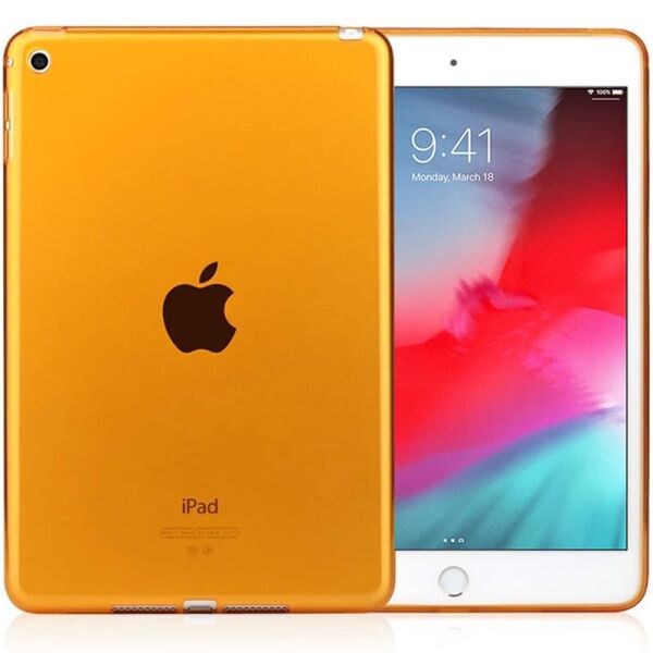 

TPU чехол Epic Color Transparent для Apple iPad mini 1/2/3 Оранжевый